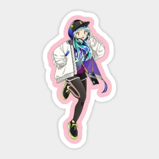 anime girl Sticker